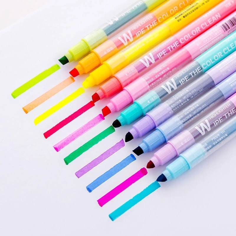 Resaltadors que canvien els marcadors de color Pastel Pen