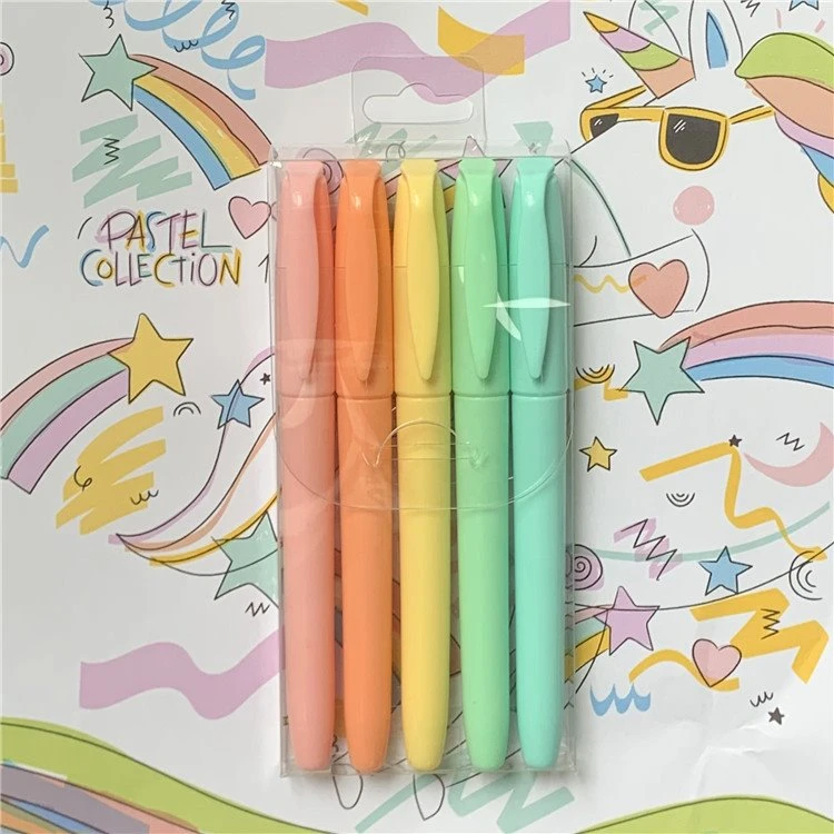 Bolígraf subratllador de color pastel
