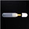 Rotulador buit de ploma de pintura blanca de 8 mm