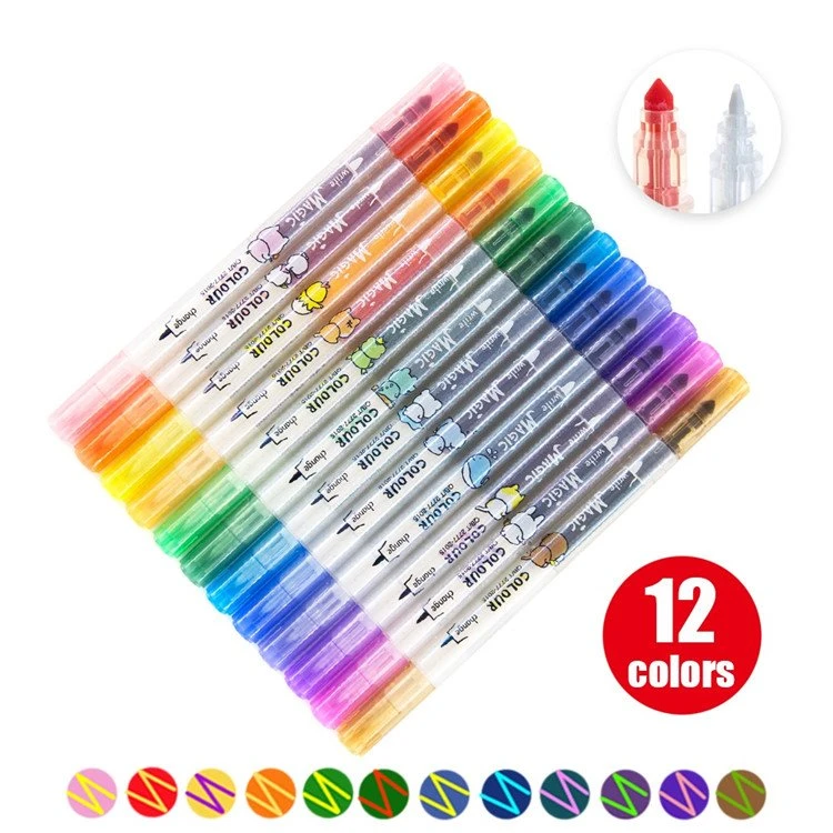 Resaltador de colors màgic creatiu de 12 peces