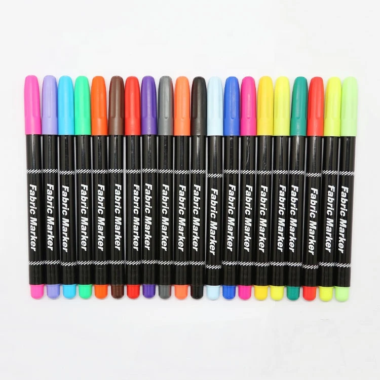 Professional 20 colors 3 mm punta de bala permanent
