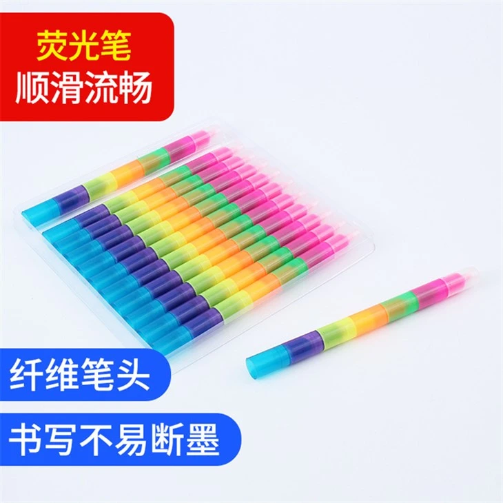 6-color Resaltador multicolor
