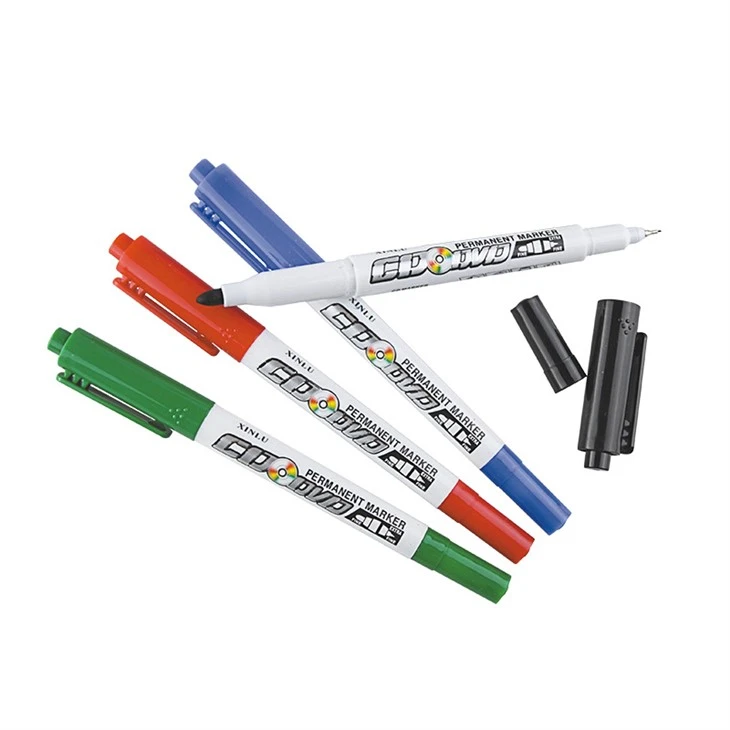 Rotulador permanent impermeable de doble cap